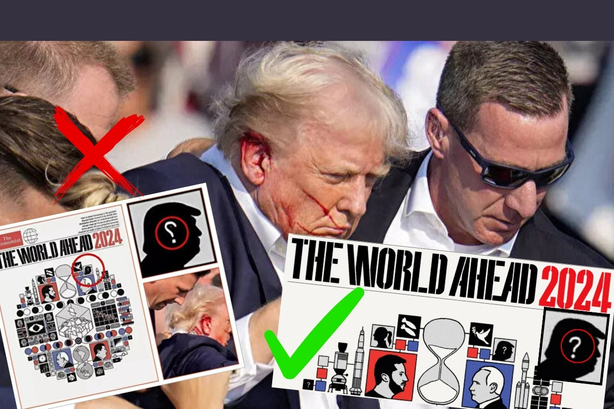 The Economist’in kapağındaki Trump detayı: Komplo teorilerini tetikledi, gerçek başka çıktı